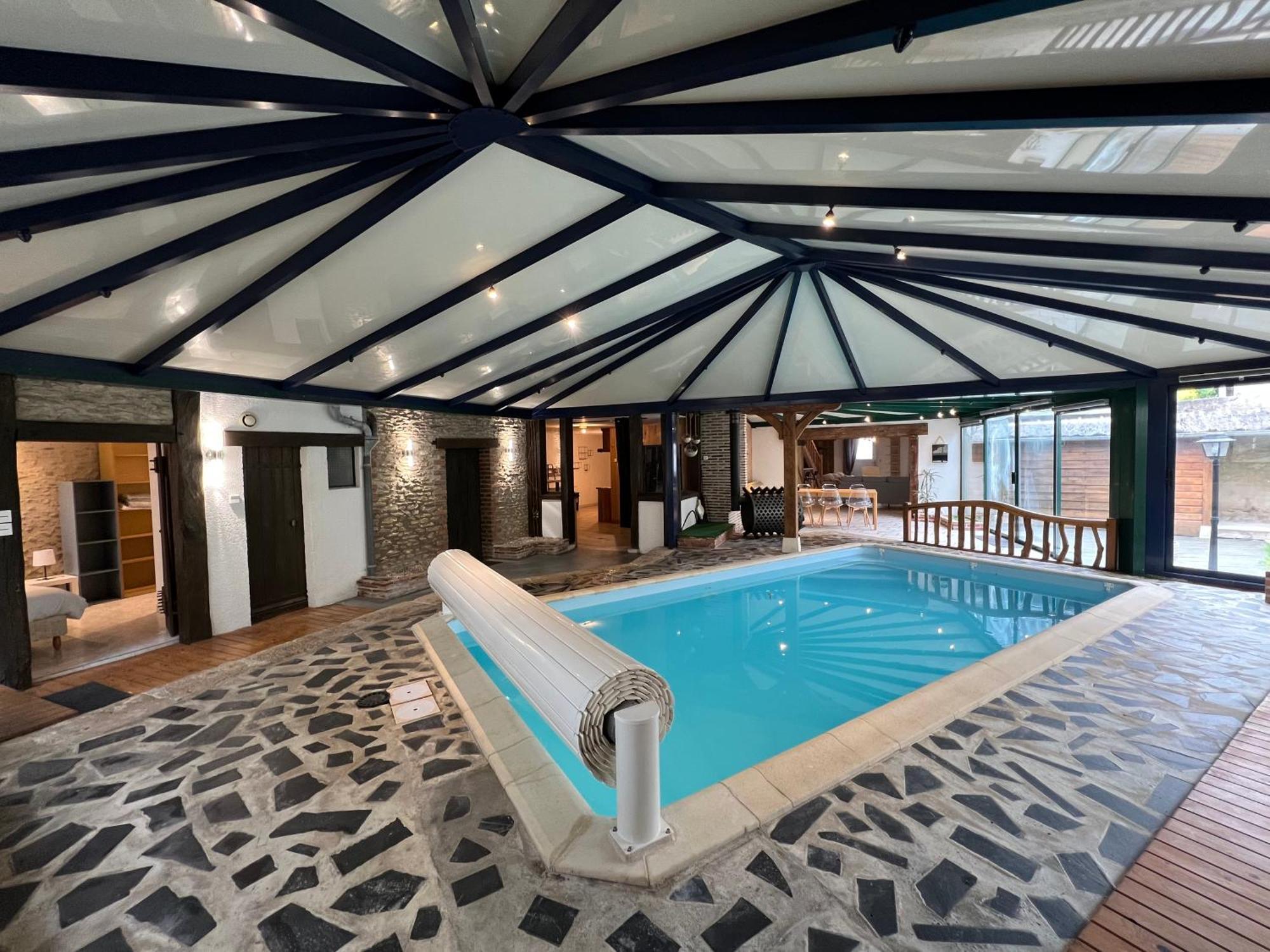 Rigolet Maison En Ville Avec Piscine Interieure Le Controis-en-Sologne Zewnętrze zdjęcie
